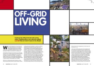 Article about Ludwig living off grid