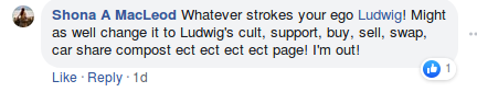 Cult comment from Sheena A MacLoud