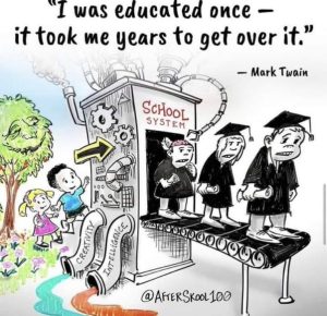Mark Twain on education